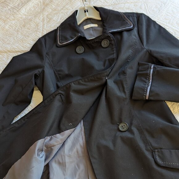 Promod Jackets & Blazers - PROMOD Short black Trench Coat